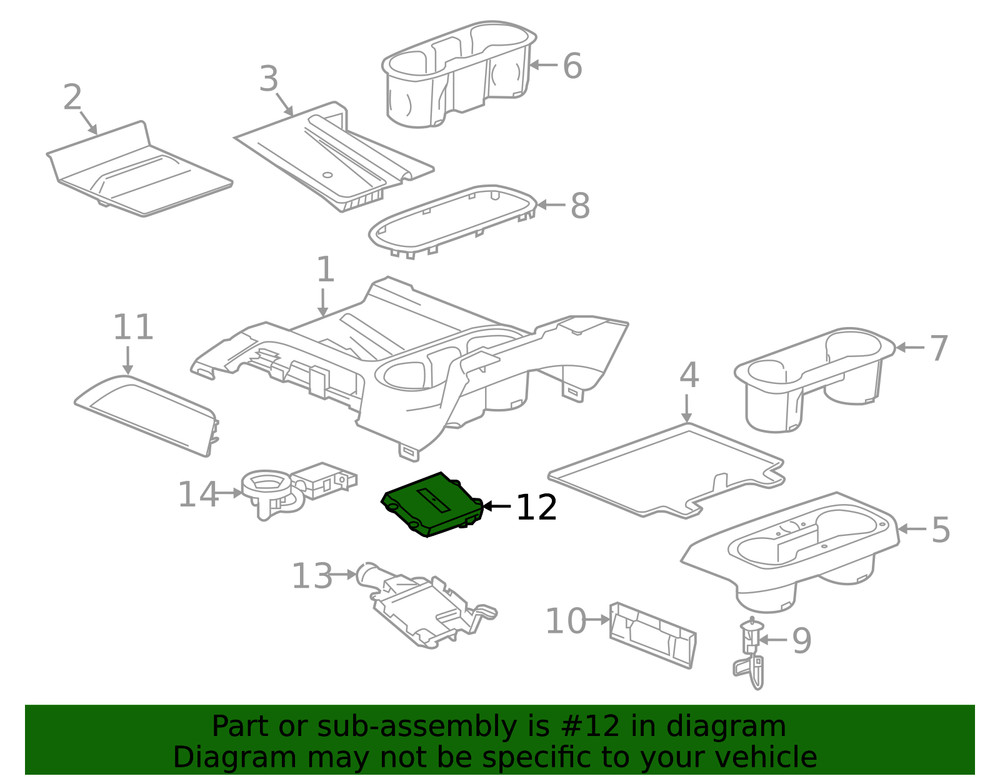 Genuine GM Module 13547618