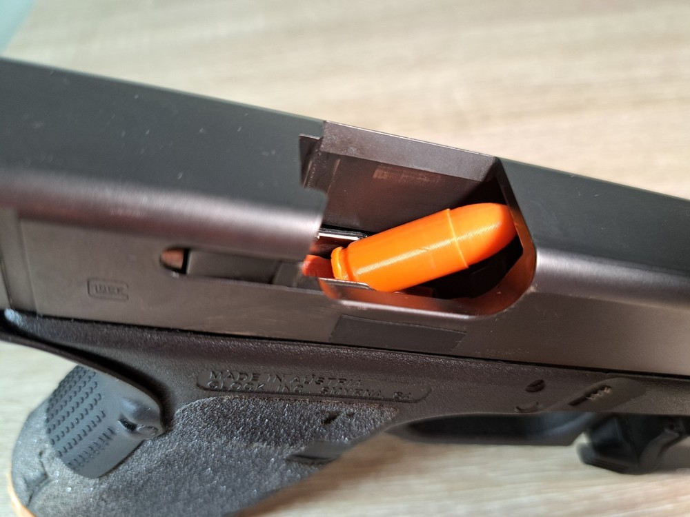 9mm Dummy Rounds, Snap Caps | Training | Dry Fire | 100% Solid Infill | 10 Pack