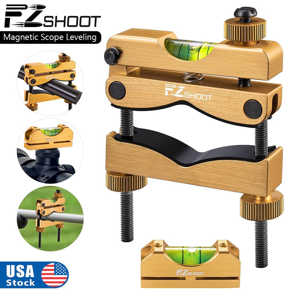 Scope Bubble Leveling Kit Magnetic Universal Scope Mounting Tool Repair Gunsmith