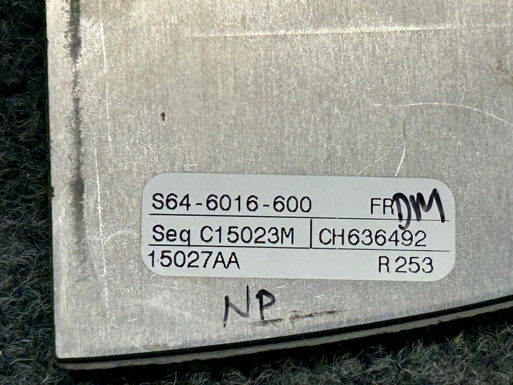 PETERBILT S64-6016-600 PANEL-DASH D GRAY