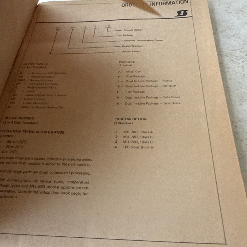 Siliconix Analog Switch Data Book 1976