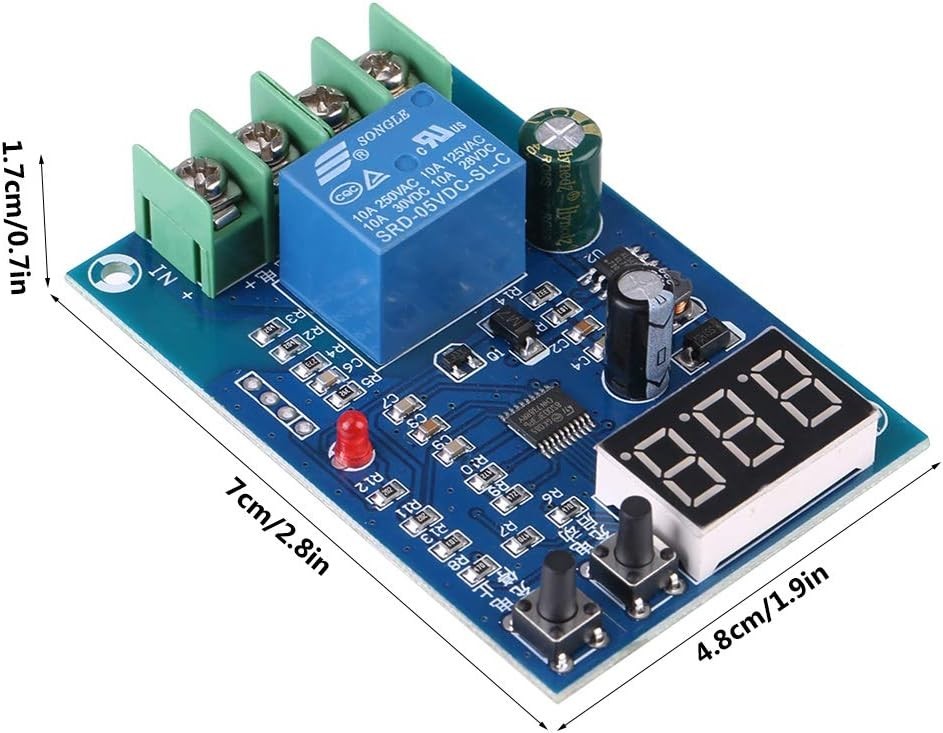 10A Lithium Battery Charging Module, Automatic Control for Generators & Solar