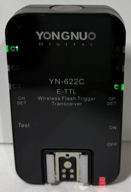 2x Yongnuo Digital YN-622C E-TTL Wireless Flash Trigger Transceiver