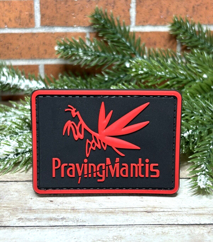PVC Tactical Patch - Praying Mantis Patch - Morale Assault Rifle Gun Patch