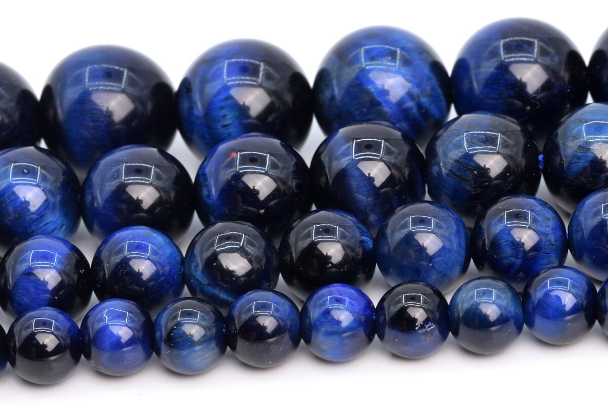Lapis Lazuli Blue Tiger Eye Beads Round Loose Beads 4/6-7/8/9-10/12MM