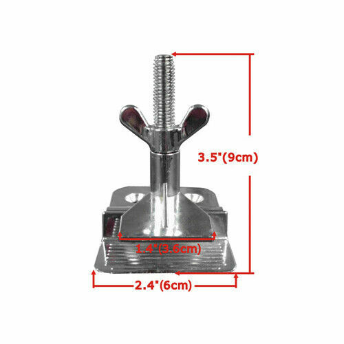 TechTongda Screen Frame Butterfly Hinge Clamp Durable Rust-resistant Zinc Alloy