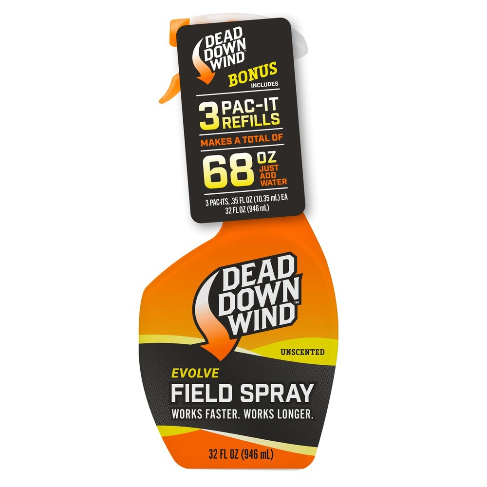 Evolve 3D+ Field Spray Bottle & Refills - Odor Control Hunting Scent Control ...