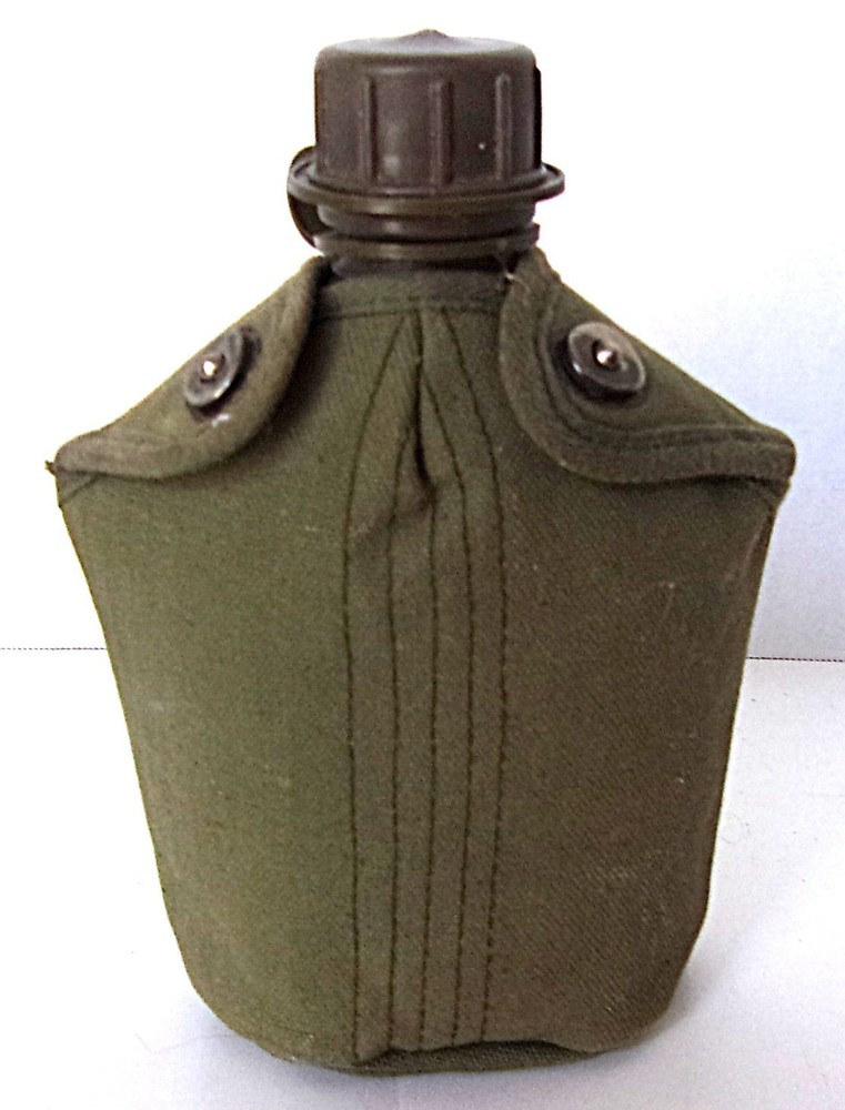 US Military Canteen With Canvas Cover
