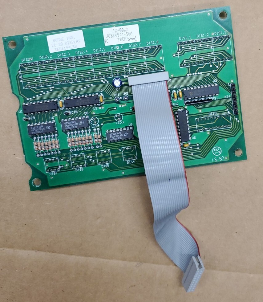 STAHL Folder Interface Display Card Vorne LC 20 90-0158-02