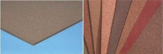 KOREX Rubber Cork CorkRubber RubberCork Sheet 18"x36" 1/16"-3/8" Corex Material