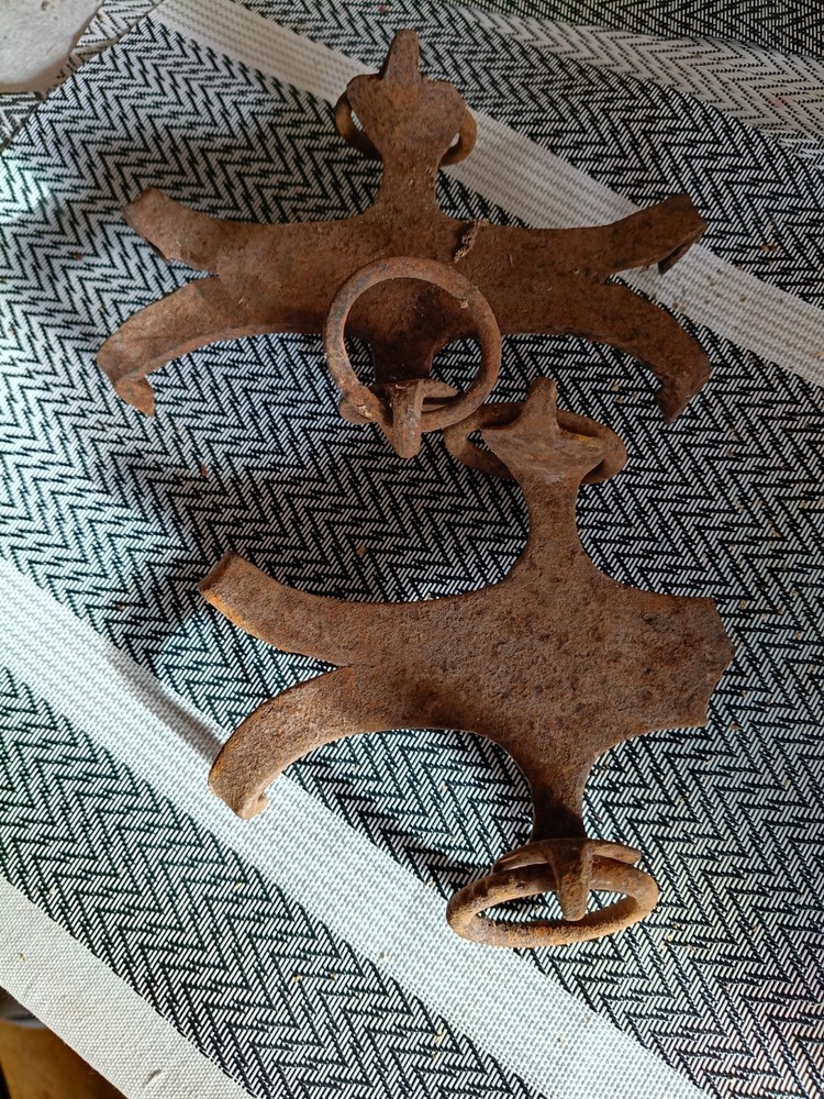 Ww1 Austrian Relic Snow Clamps