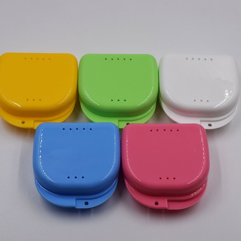 Dental Assorted Orthodontic Retainer Denture Container Teeth Storage Case Box