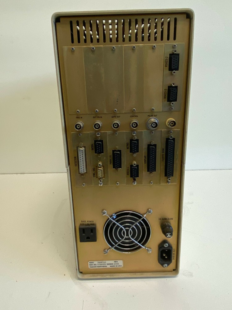 Tracor Northern TN-6500 Rapid Scan Spectrometer