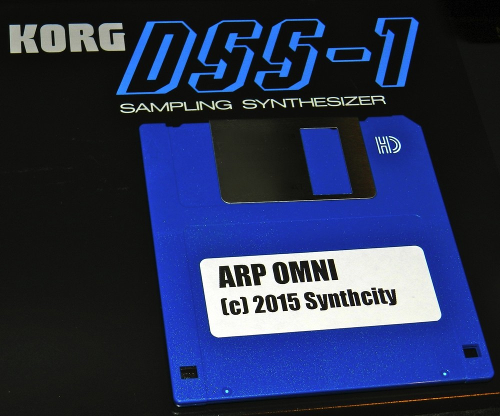 Arp Omni String Patches for Korg DSS-1 Sampler Pro! DSS1