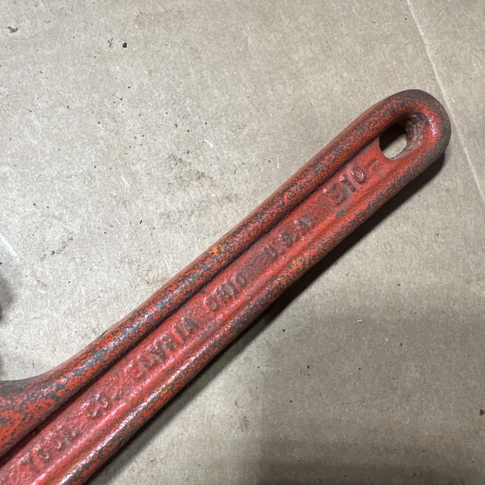 RIDGID E10 Offset Pipe Wrench U.S.A. MADE TOOL, E-10 *FREE SHIPPING *.