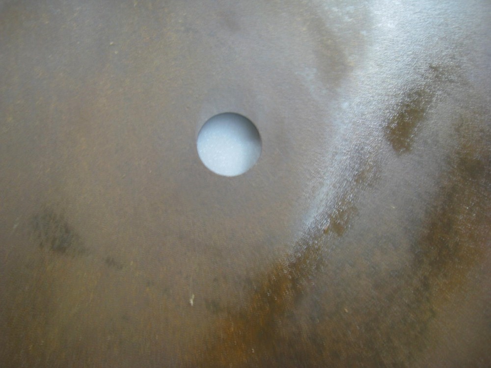 Large Sawmill Buzz Saw Blade 24" Diameter Solid Sawblade LUMBER