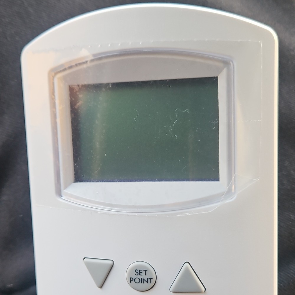 STE-8001W36 Wall-Mounted Push Button Non-Programmable Thermostat, White