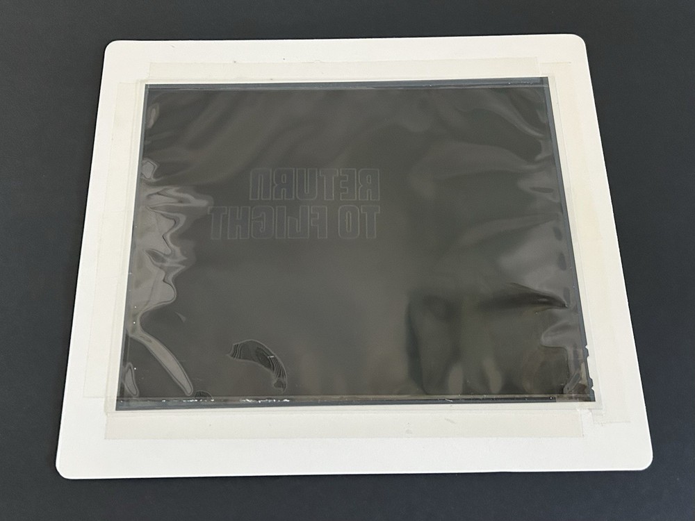 1988 NASA Rockwell Shuttle Return To Flight Presentation Transparency-4595
