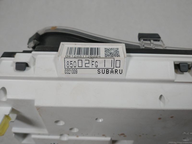 Speedometer Cluster MPH Base Fits 08 IMPREZA 90689