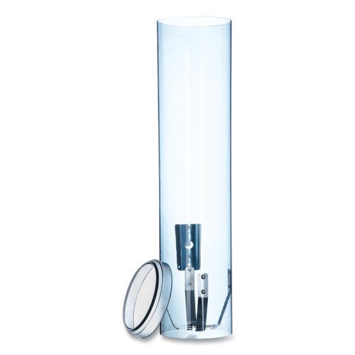 San Jamar C3260TBL Pull-Type Water Cup Dispenser - Large/Translucent Blue New