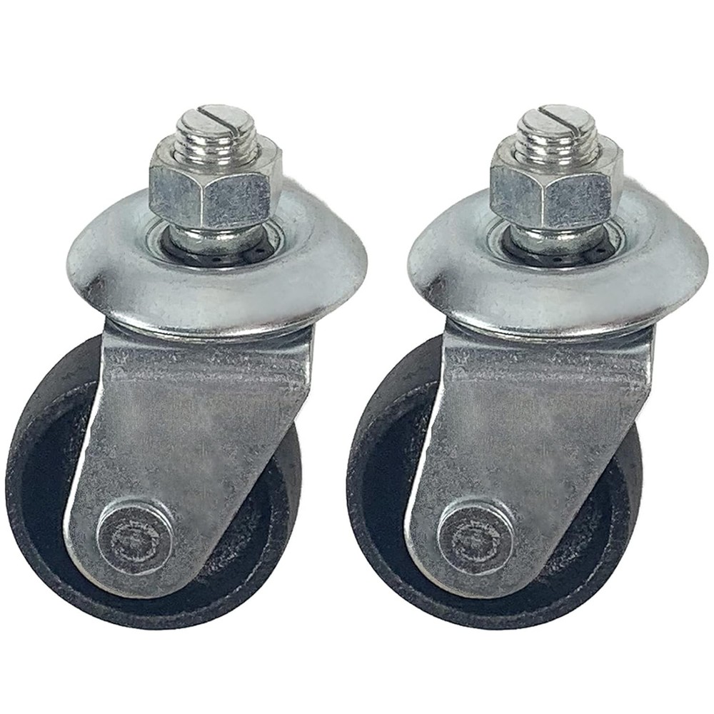 Floor Jack Casters for 4 Ton Jack, Cast Iron Caster Wheels, Jack...