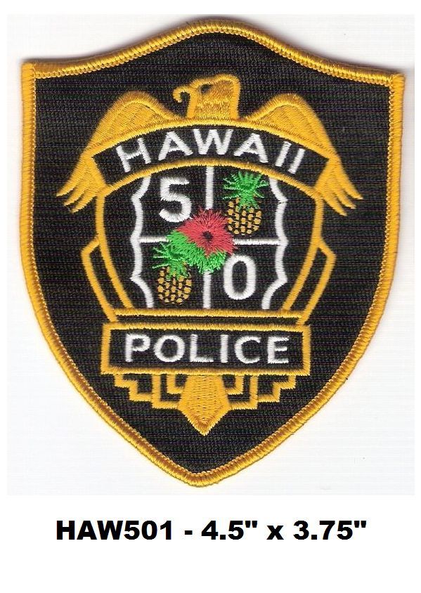 Hawaii Five-O - 4.5"  PATCH - HAW501