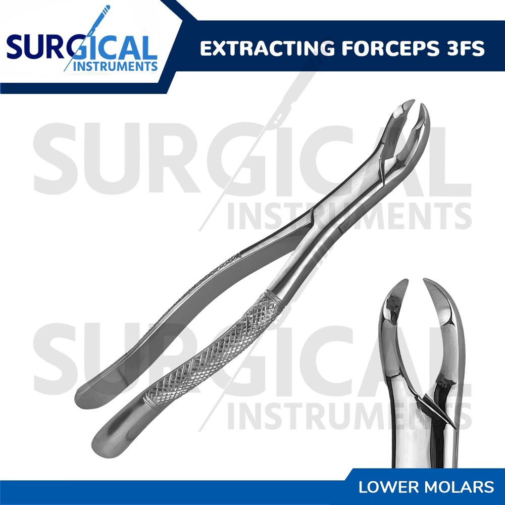 Extracting Forceps Dental Surgical Instruments #3FS German Grade