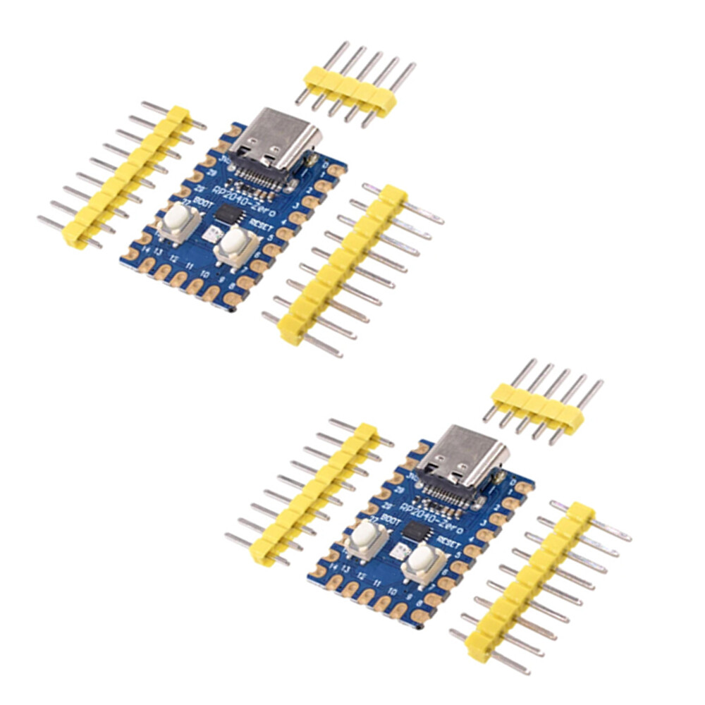 2X RP2040-Zero Pico-Like MCU Board Based On Raspberry Pi Microcontroller RP2040