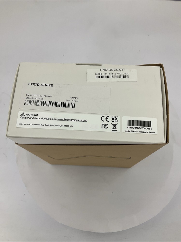 Stripe Reader S700 Dock