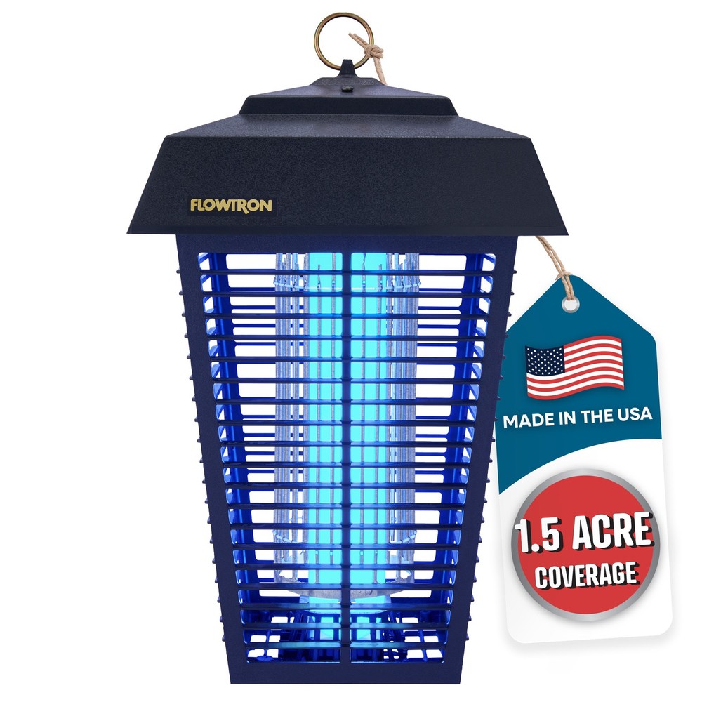 Flowtron Bug Zapper with 1.5 Acre of Coverage & 80W Bulb