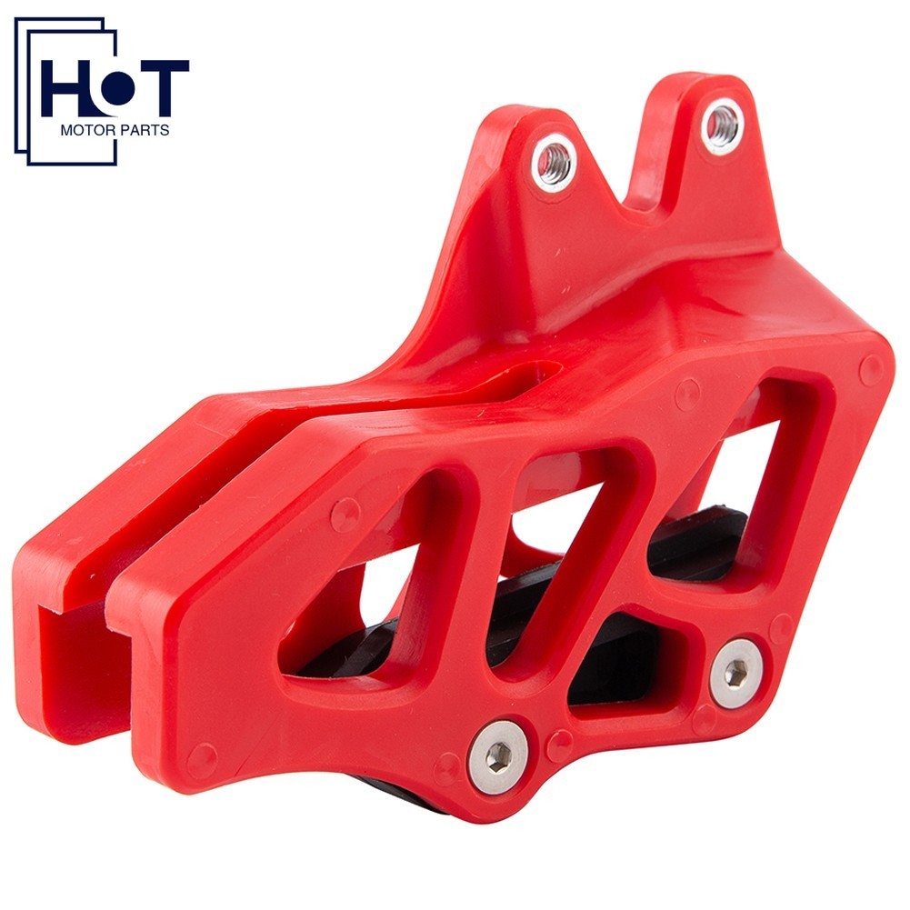 RED Chain Guard Guide Protector For Honda CRF230F CRF250F CRF150F CRF 2003-2019
