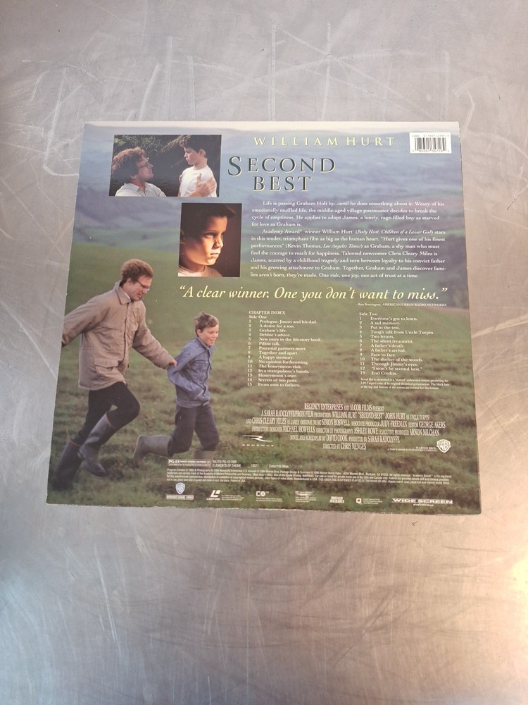 Second Best (Laserdisc, 1995) William Hurt