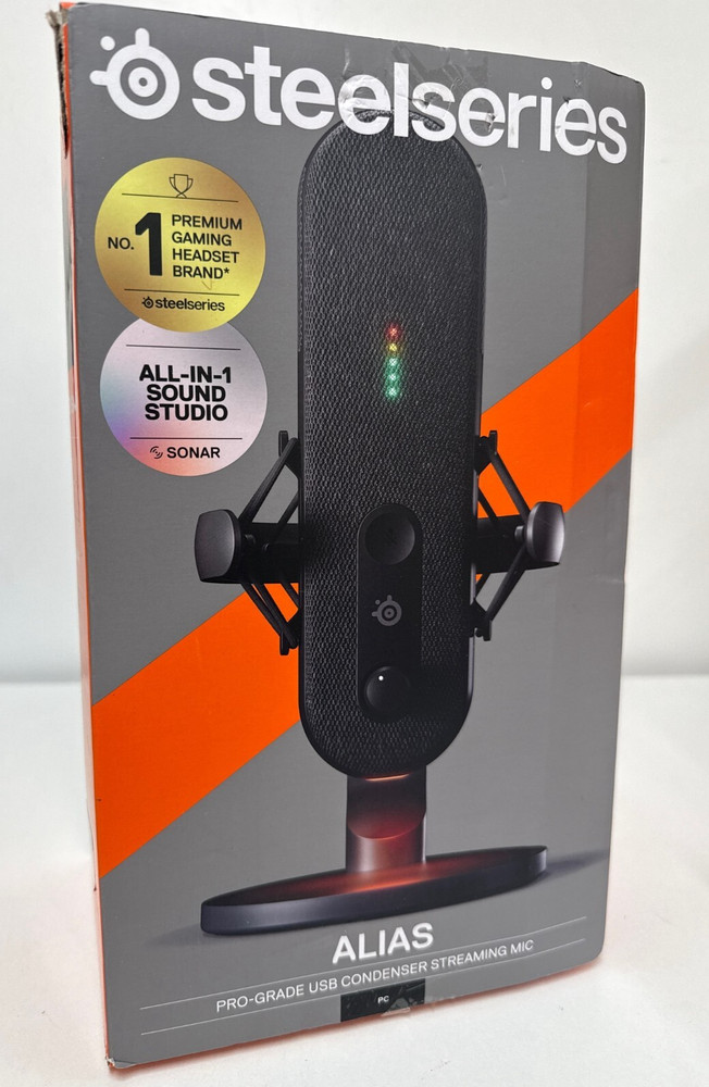 SteelSeries Alias Microphone - FREE SHIPPING