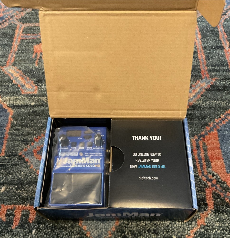 DigiTech JamMan Solo HD Stereo Looper Pedal