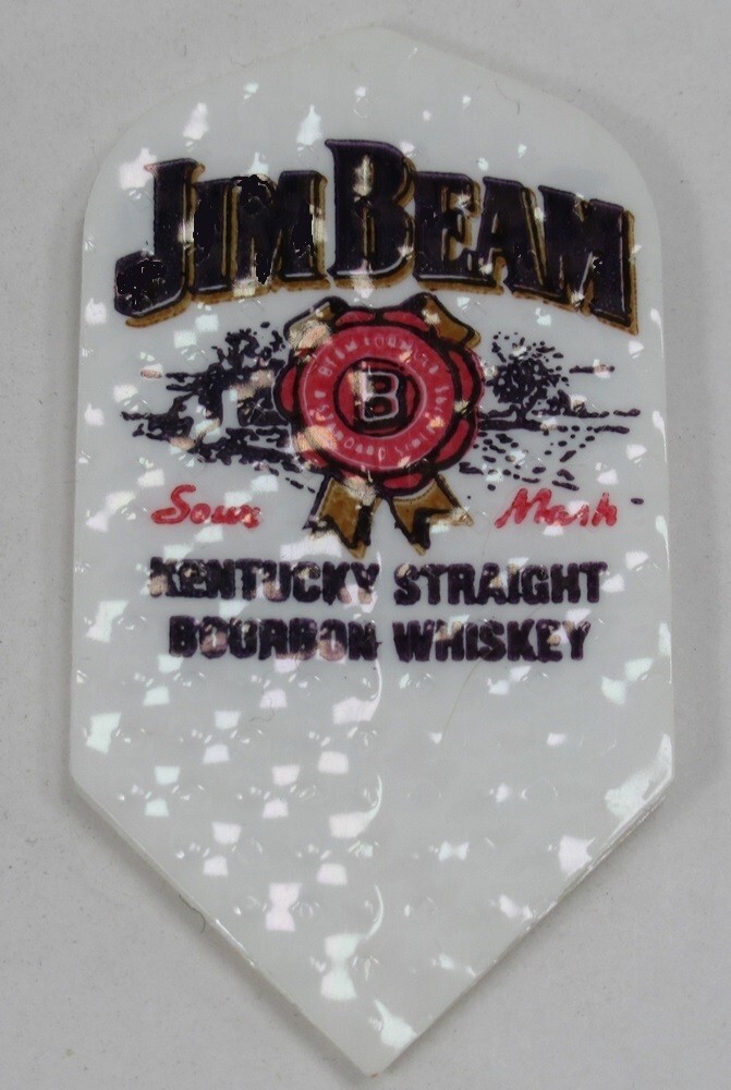 JIM BEAM Embossed (Dimplex) Slim Flights 5 sets (15 flights) - RARE w/trtacking