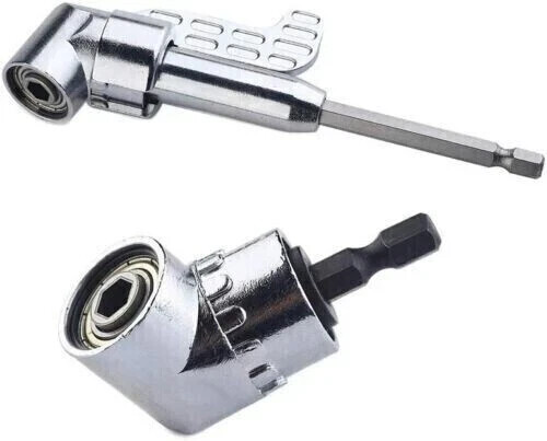Detachable 90 Degree Screwdriver Right Angle Drill Attachment DIY Socket Adapter
