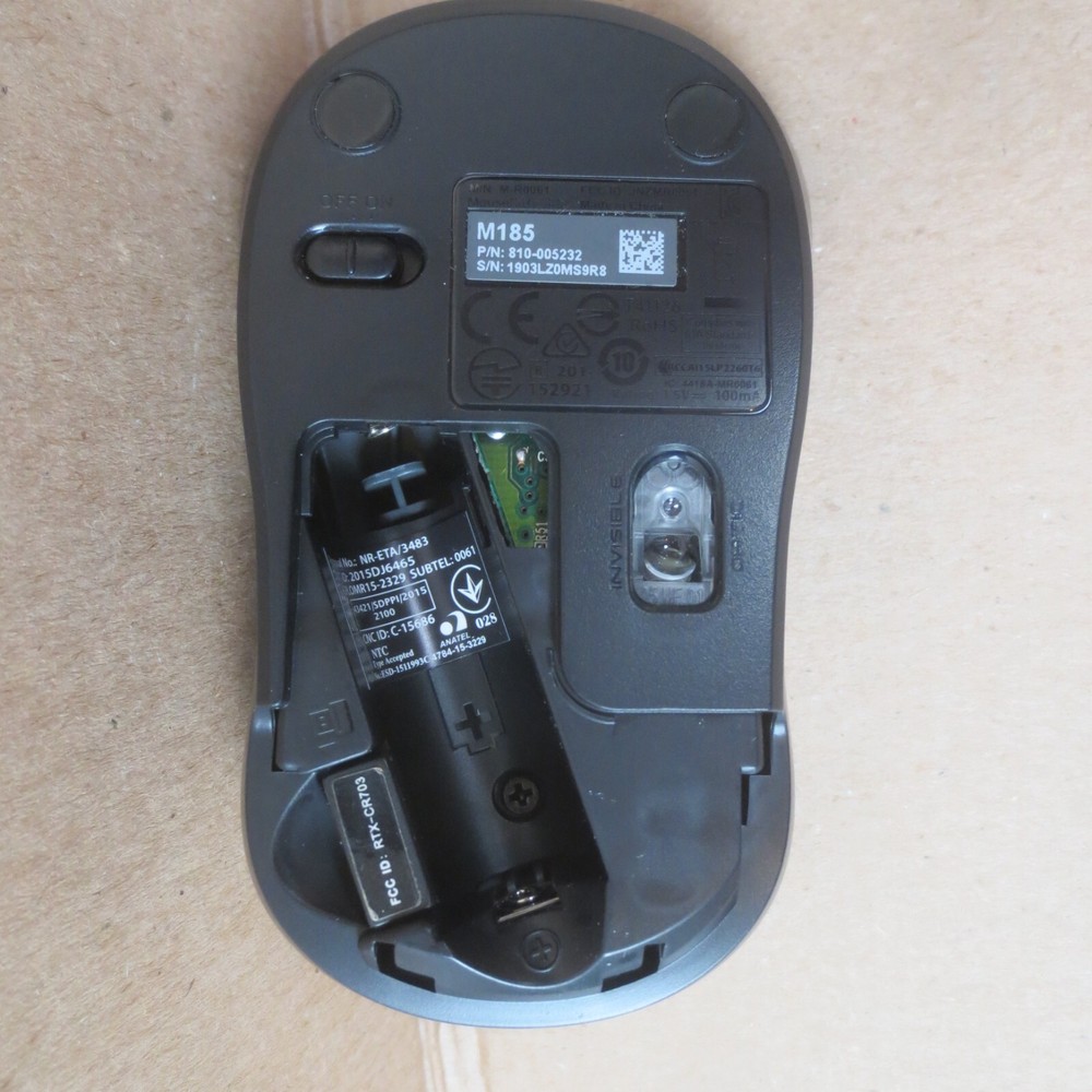 Logitech MK320 Wireless Desktop Set Keyboard / Mouse USB Black