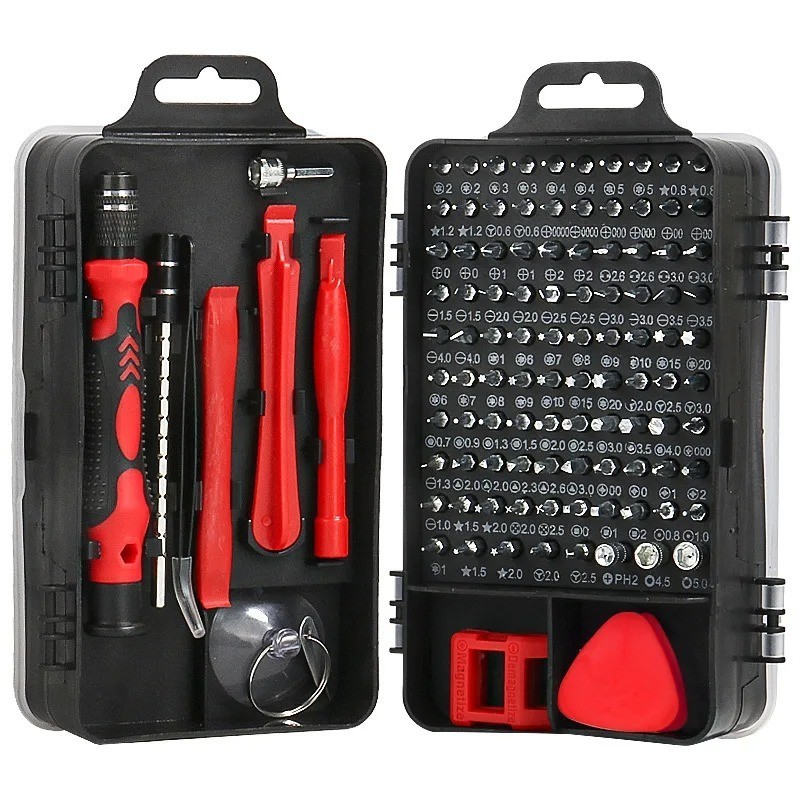 115Pcs Precision Screwdriver Set, Electronic Repair Tool Kit, Suitable for Iphon