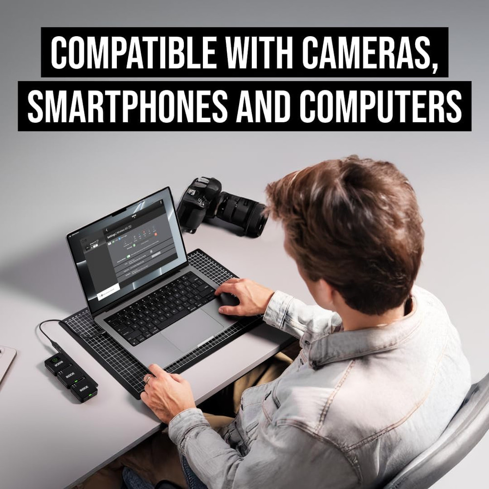 Wireless GO III (Gen 3) – Compact Wireless Mic – Pristine Audio, 32-Bit Float Re