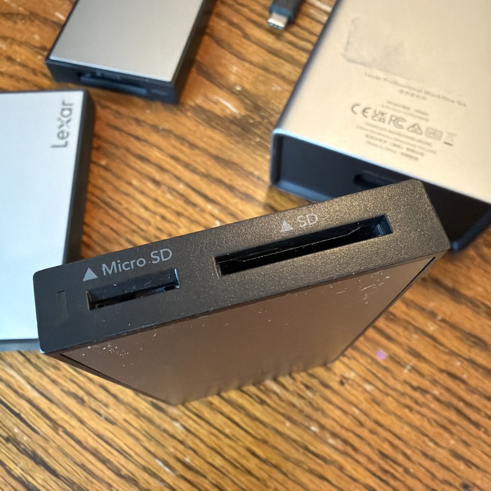 Lexar Professional Workflow Go Docking Station, w/ 2TB SSD, CFxExpress/SD Reader