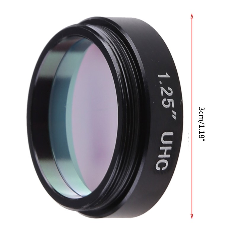 1.25 Inch UHC Light Pollution Reduction Filter Improve for Image Contrast Telesc