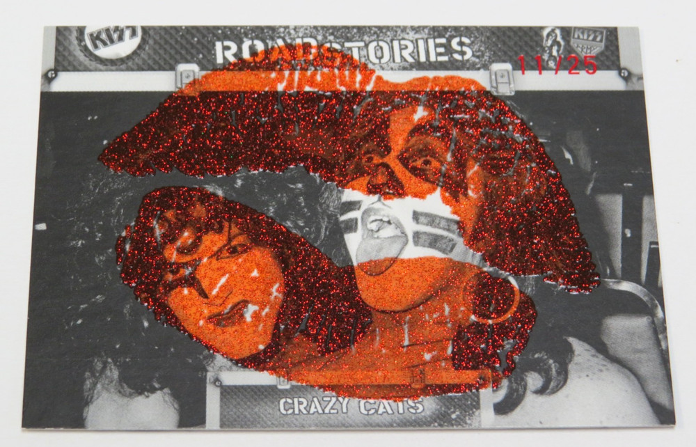 KISS RED PARALLEL #66 PRESS PASS 360 TRADING CARD  -  TARGET EXCLUSIVE 11/25