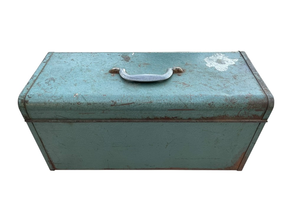Vintage Ward Master Tool Box W/Misc Tools (LOCAL PICKUP)