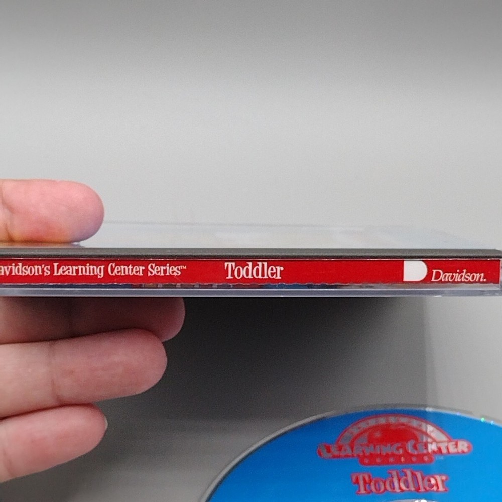 Davidson Learning Center Toddler (PC Windows/Mac) CD ROM - CIB - Works!!