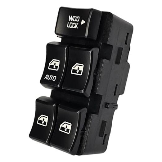 Window Master Switch for 2002-2007 Buick Rendezvous & 2000-2005 Impala (Black)
