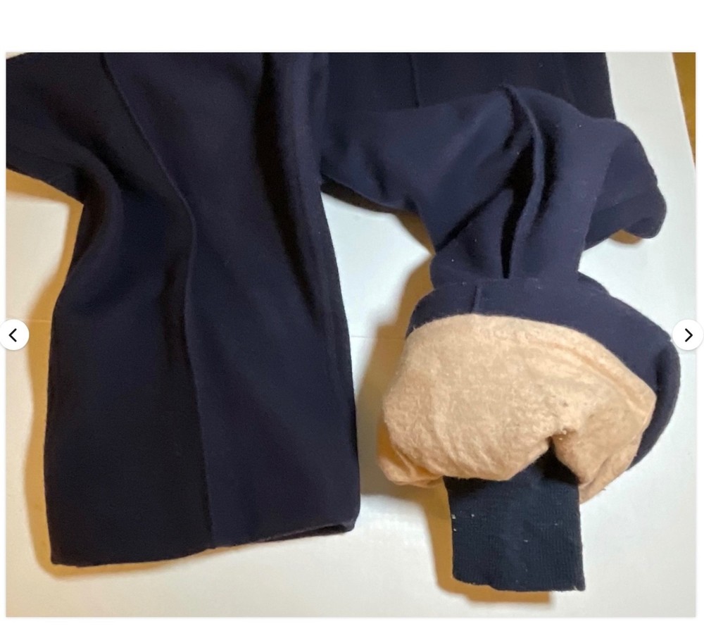 WWII US Navy Wool Lined Insulated Blue Pants