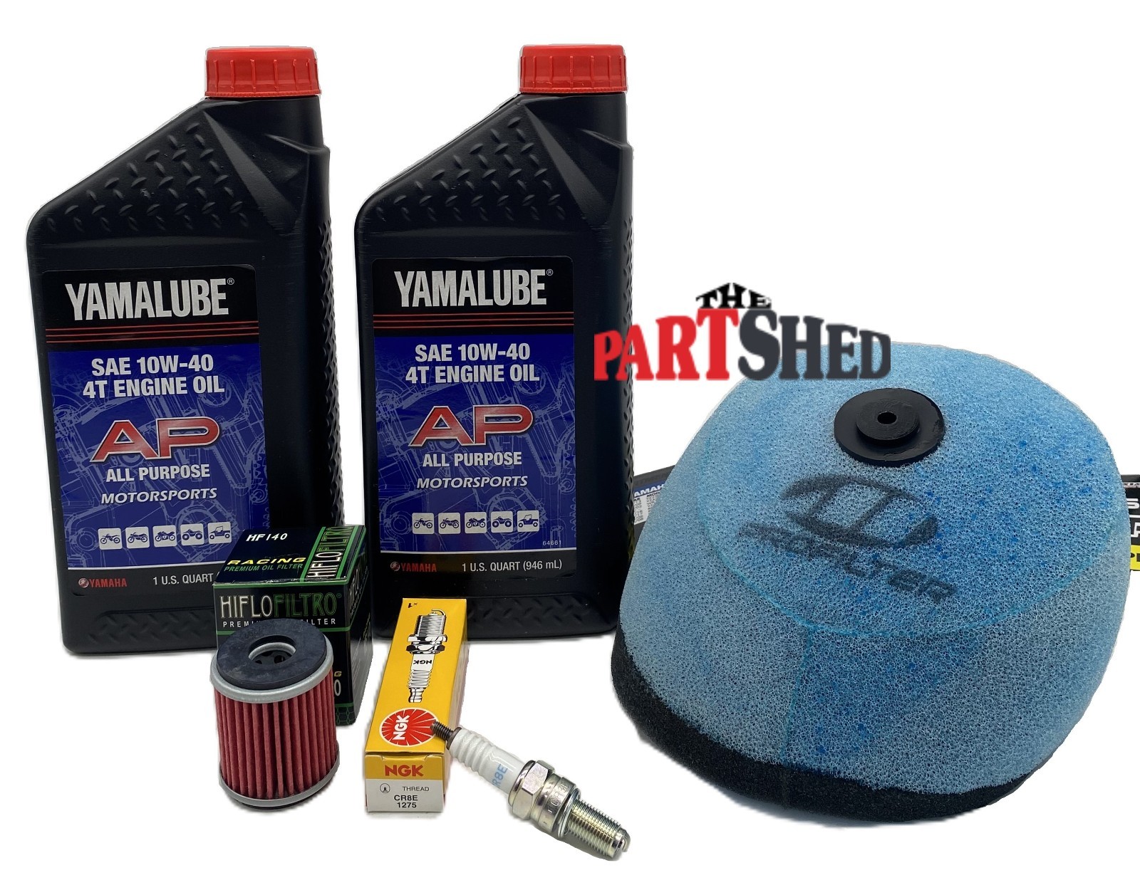 Oil Change Kit W/ NGK Spark Plug & Air Filter For 2003-2013 Yamaha YZ250F YZ450F