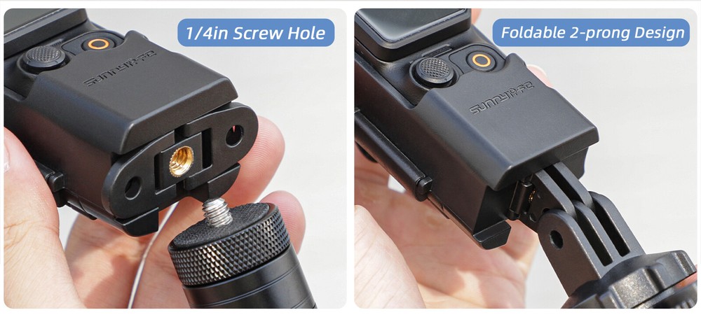 For DJI Osmo Pocket 3 Adapter Bracket Camera Expansion Adapter Mount Accessory