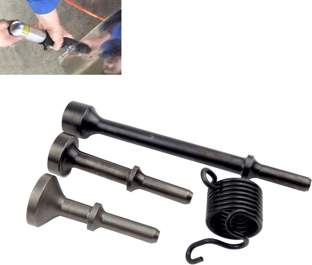 3Pcs Smoothing Pneumatic Air Hammer Pneumatic Chisel Bit Set