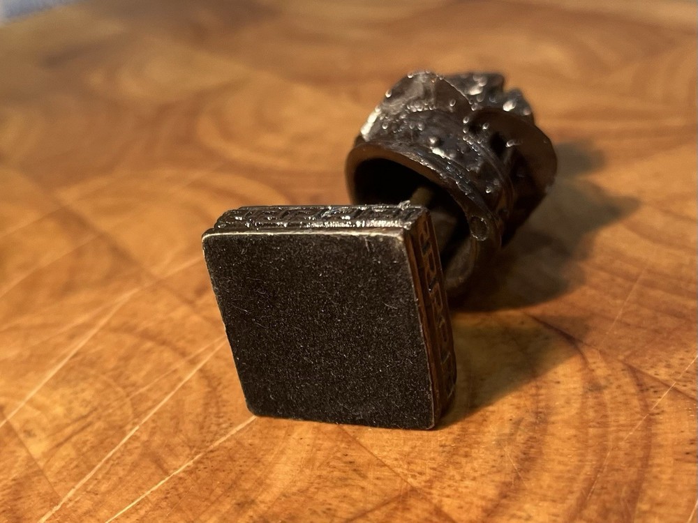 Gladiator warrior helmet figurine